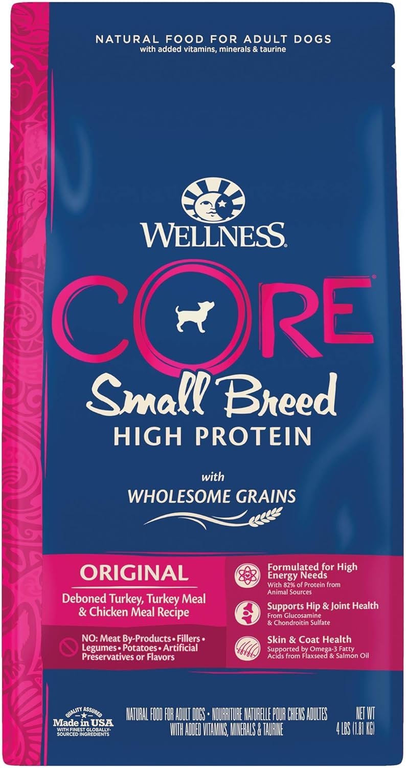 Wellness CORE Wholesome Grains Small Breed Original Recipe 4